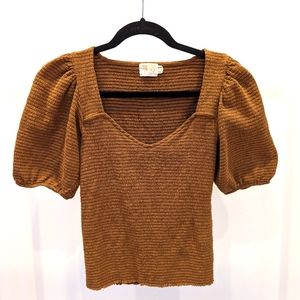 Nation LTD Bianca Tee in Cocoa, Size M